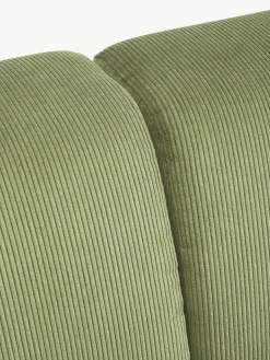 Corduroy hoekbank Melva (4-zits)^Westwing Collection Clearance