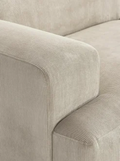 Corduroy hoekbank Melva (4-zits)^Westwing Collection New