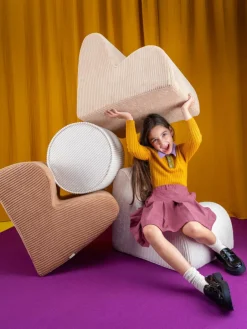 Corduroy kinderstoel Cloud^Wigiwama Outlet
