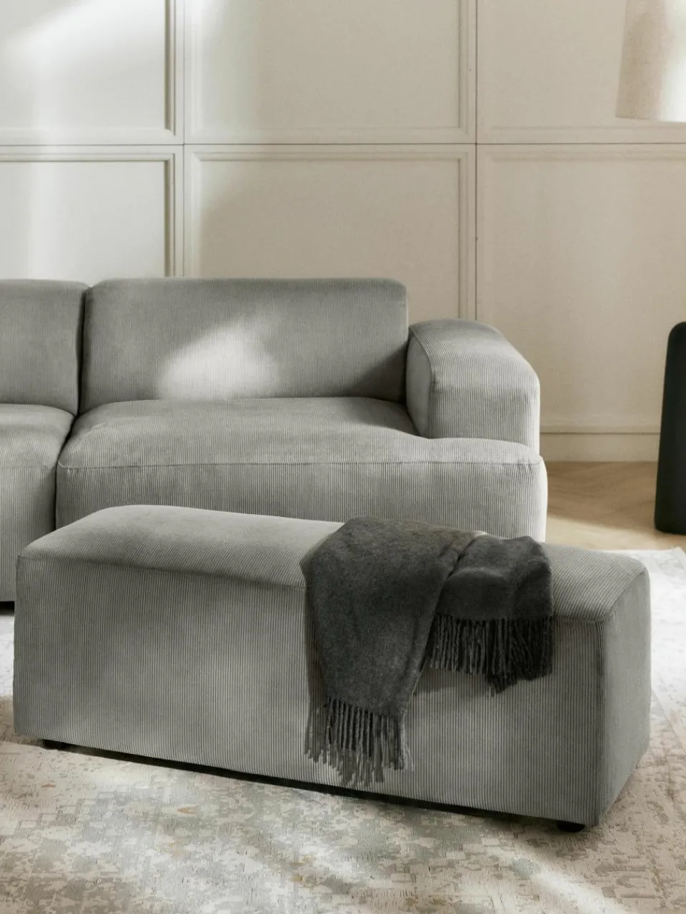 Corduroykruk Melva, B 99 x D 42 cm^Westwing Collection Best
