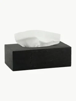Cosmetische tissuedoos Slate in leisteenlook^ANDREA HOUSE Outlet