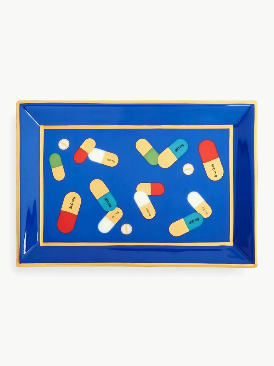 Decoratief dienblad met goud^Jonathan Adler Clearance
