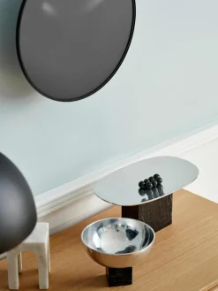 Decoratief dienblad Sapoto met marmeren voetstuk^Gejst Outlet