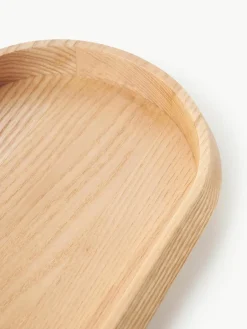 Decoratieve dienbladen Copenhagen van essenhout, set van 2^Westwing Collection Clearance
