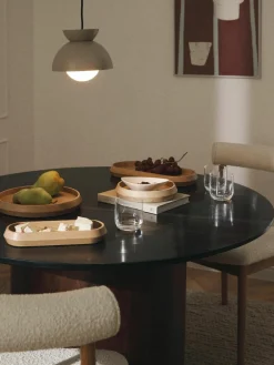 Decoratieve dienbladen Copenhagen van essenhout, set van 2^Westwing Collection Online