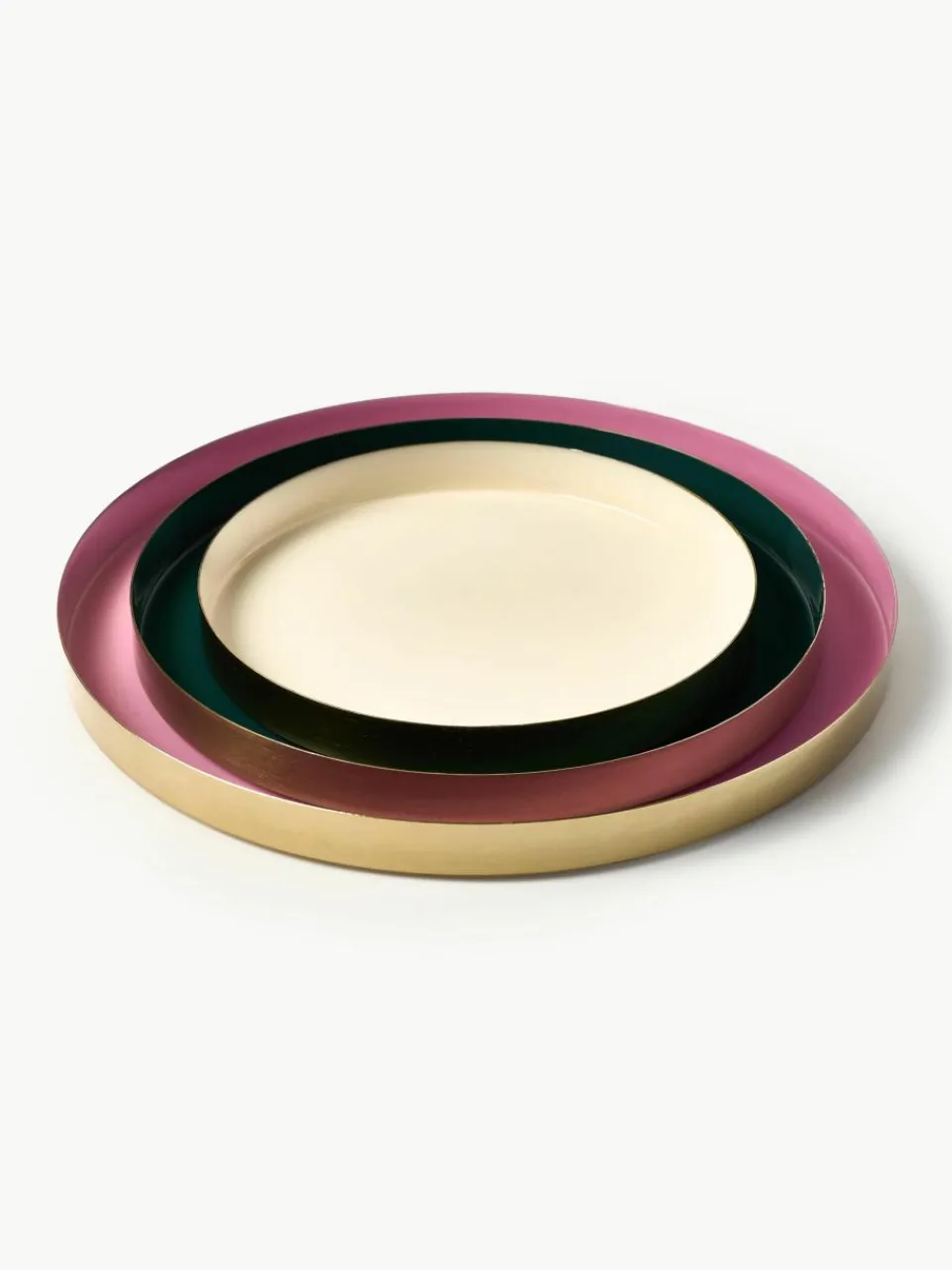Decoratieve dienbladen Tavi, set van 3^Westwing Collection Clearance