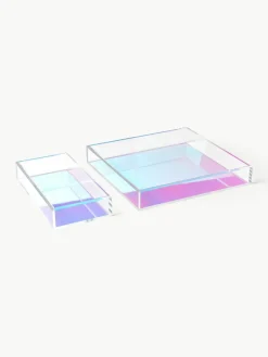 Decoratieve dienbladen Yuki, set van 2^Westwing Collection Best