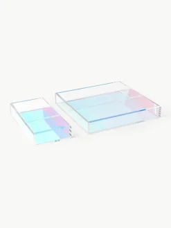Decoratieve dienbladen Yuki, set van 2^Westwing Collection Best
