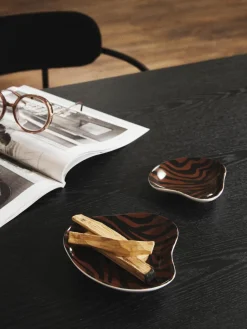 Decoratieve dienbladen Zella van porselein, set van 2^Westwing Collection Fashion