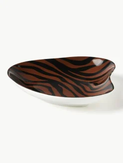 Decoratieve dienbladen Zella van porselein, set van 2^Westwing Collection Fashion