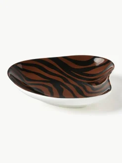 Decoratieve dienbladen Zella van porselein, set van 2^Westwing Collection Fashion