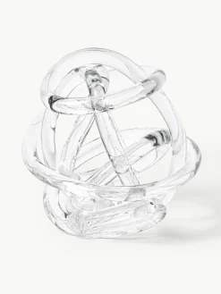 Decoratieve knoopobjecten Nola van glas, set van 2^Westwing Collection Online