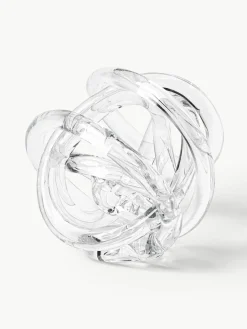 Decoratieve knoopobjecten Nola van glas, set van 2^Westwing Collection Online