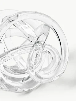 Decoratieve knoopobjecten Nola van glas, set van 2^Westwing Collection Online