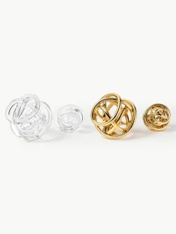 Decoratieve knoopobjecten Nola van glas, set van 2^Westwing Collection Online