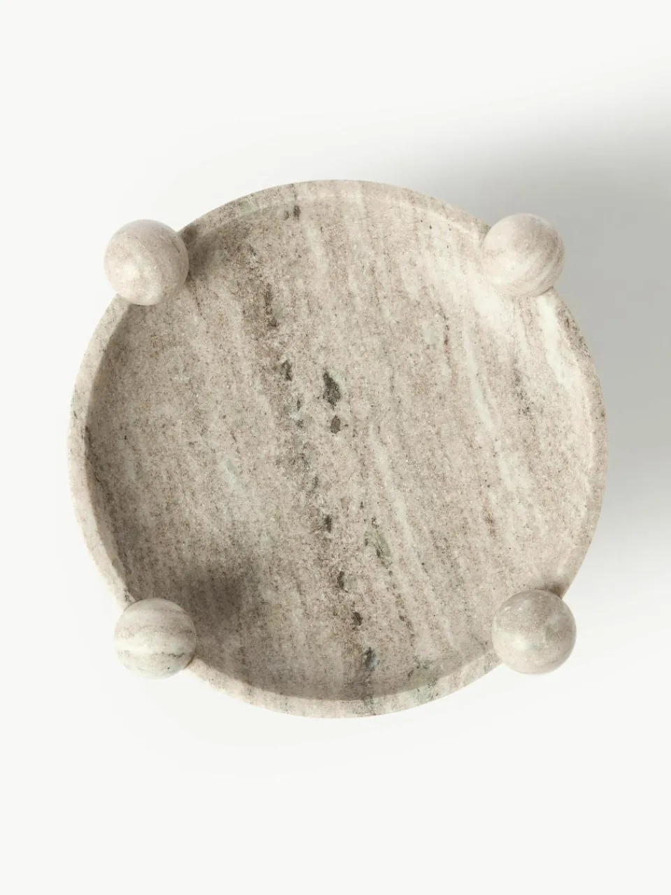 Decoratieve schaal Bonnie van marmer^Westwing Collection Best