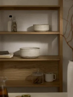 Decoratieve schaal Kamo met ruwe oppervlak, H 15 cm^Westwing Collection Discount
