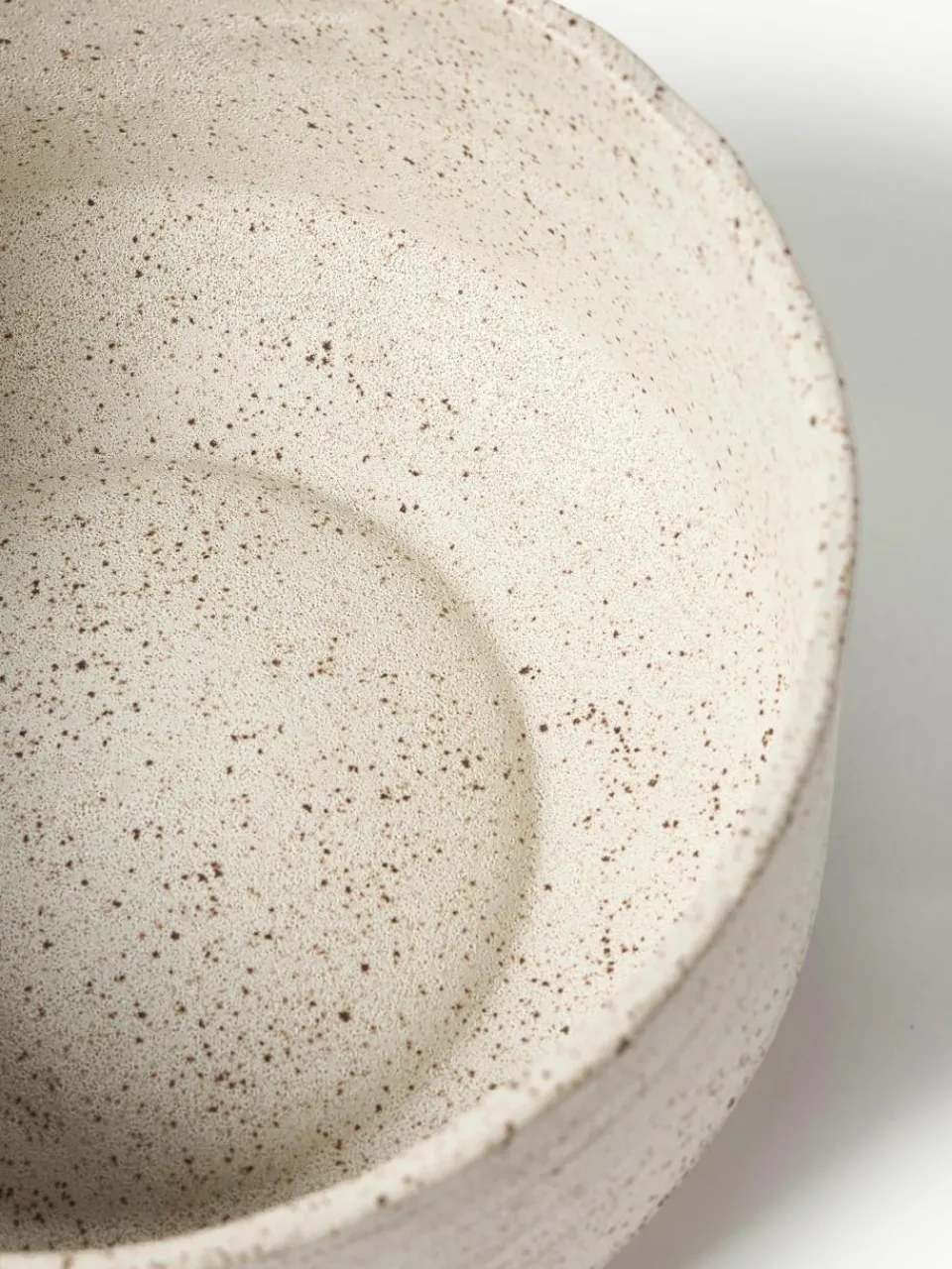 Decoratieve schaal Kamo met ruwe oppervlak, H 15 cm^Westwing Collection Discount