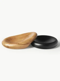 Decoratieve schalen Caleb in organische vorm, set van 2^Westwing Collection New