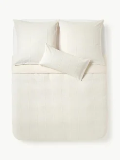 Dekbedovertrek Vivienne met getuft ruitpatroon^Westwing Collection New