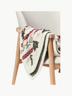 Deken Nalani met winterpatroon^Westwing Collection Clearance