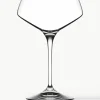 Delicate kristallen champagne schalen Aria, set van 6^RCR Best