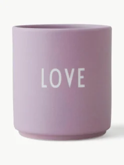 Design beker Favourite LOVE met opschrift^DESIGN LETTERS Fashion