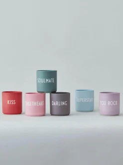 Design beker Favourite SOULMATE met opschrift^DESIGN LETTERS Clearance