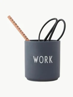 Design beker Favourite WORK met opschrift^DESIGN LETTERS Clearance