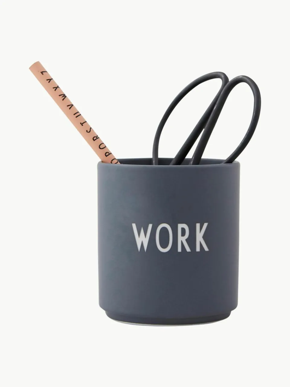 Design beker Favourite WORK met opschrift^DESIGN LETTERS Clearance