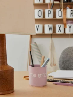 Design beker Favourite YOU ROCK met opschrift^DESIGN LETTERS Hot