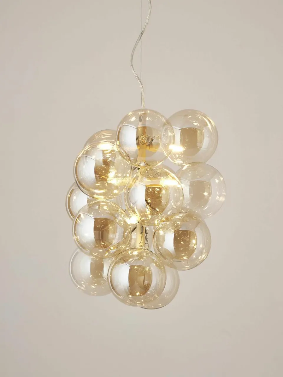 Design hanglamp Bubbles van glas^Westwing Collection Outlet