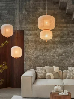 Design hanglamp Misaki uit rijstpapier^Westwing Collection Discount