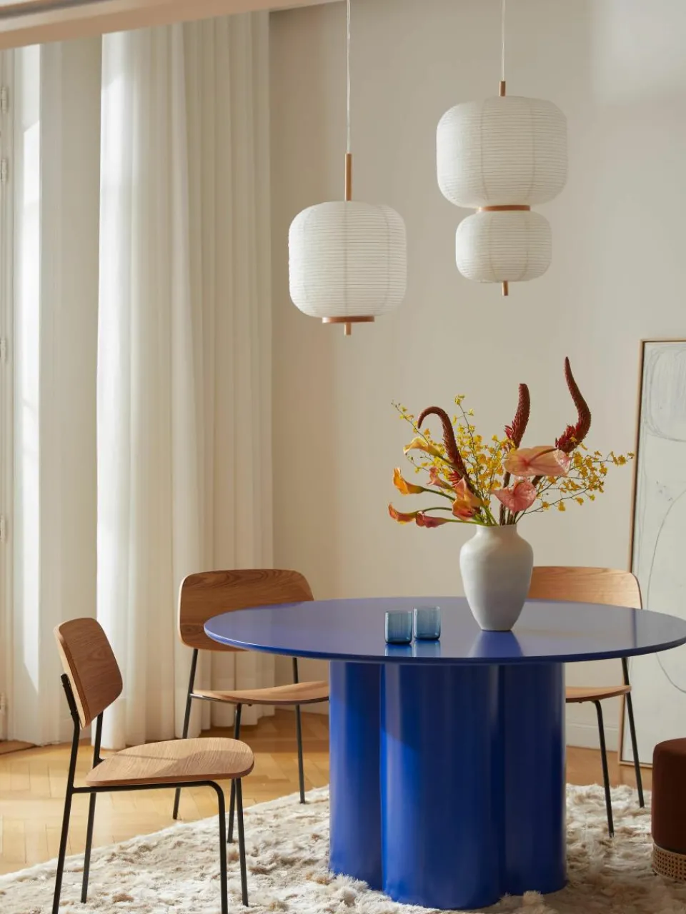 Design hanglamp Misaki uit rijstpapier^Westwing Collection Discount