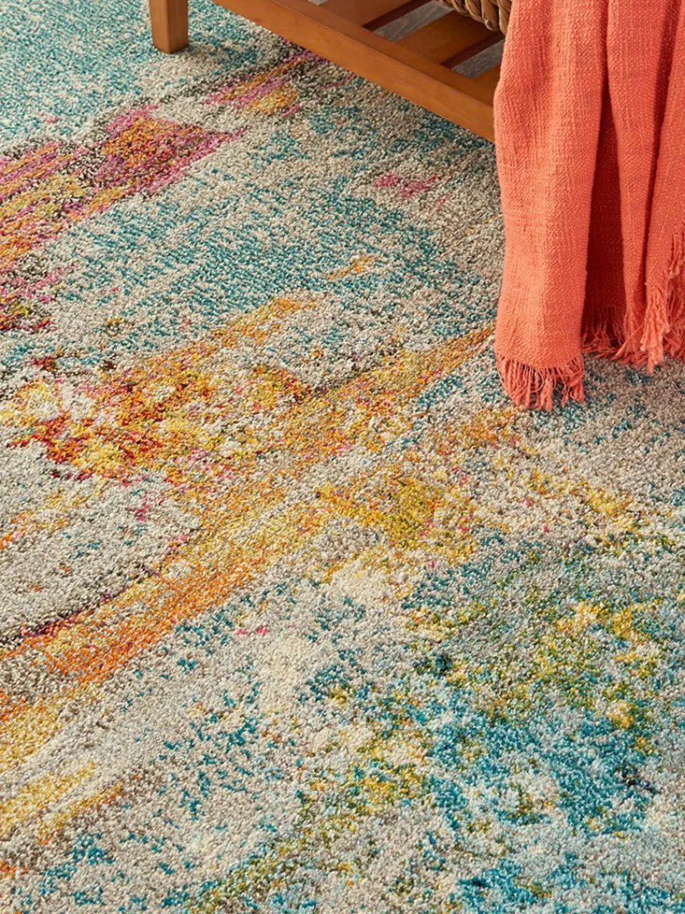 Design laagpolig vloerkleed Celestial^Westwing Clearance