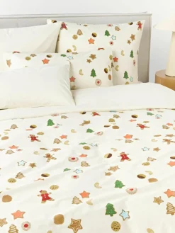 Design perkal katoenen dekbedovertrek Cookies met van Kera Till^Westwing Collection Online