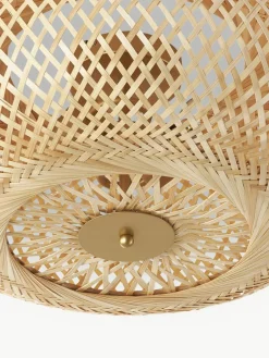 Design plafondlamp Evelyn van bamboehout, naturel^Westwing Collection Best