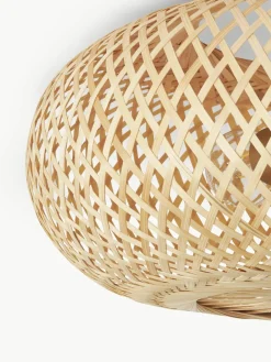 Design plafondlamp Evelyn van bamboehout, naturel^Westwing Collection Best