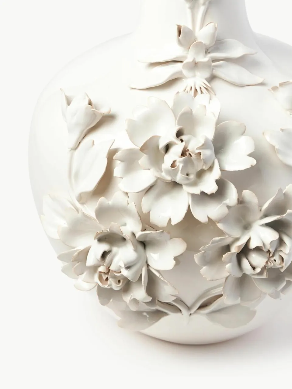 Design porseleinen vaas Rose, H 37 cm^Pols Potten Online