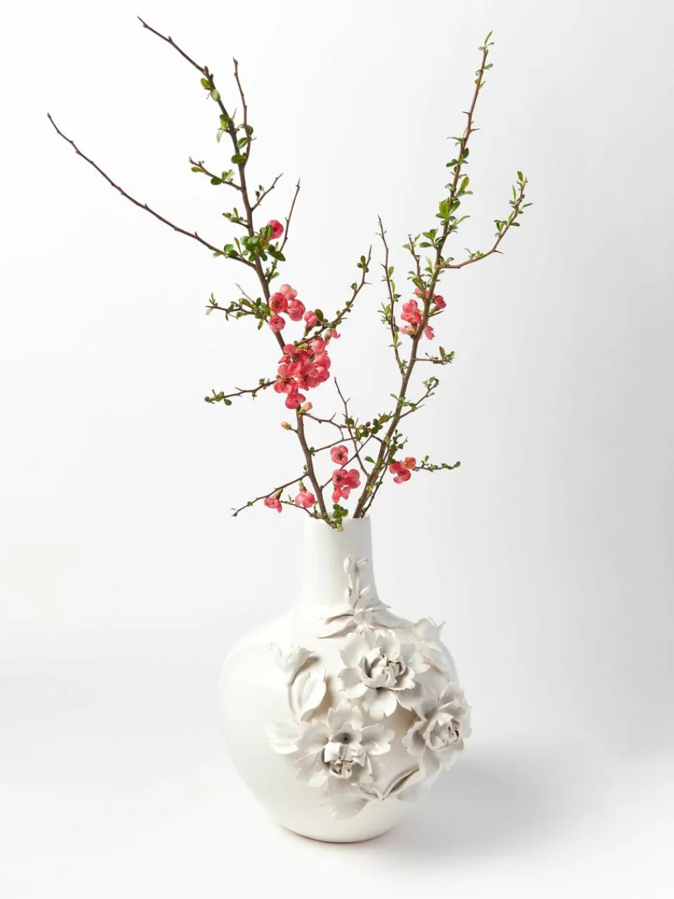 Design porseleinen vaas Rose, H 37 cm^Pols Potten Online