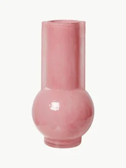 Design vaas Flamingo van glas, H 25 cm^HKLIVING Clearance