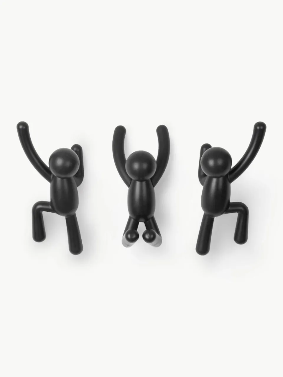 Design wandhakenset Buddy, set van 3^Umbra Best