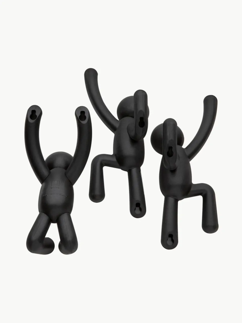 Design wandhakenset Buddy, set van 3^Umbra Best
