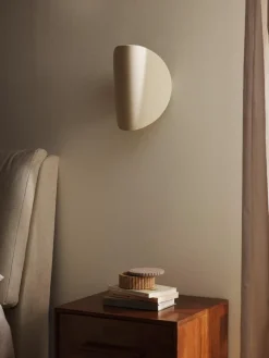 Design wandlamp Kenzie gemaakt van linnen^Westwing Collection Sale