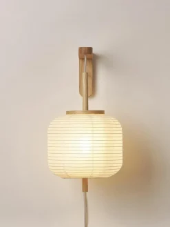 Design wandlamp Misaki van rijstpapier^Westwing Collection Sale