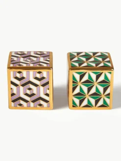 Design zout- en peperstrooier Versailles, vergulden, 2-delig^Jonathan Adler Best