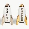Design zout- en peperstrooier Apollo, vergulden, set van 2^Jonathan Adler Best