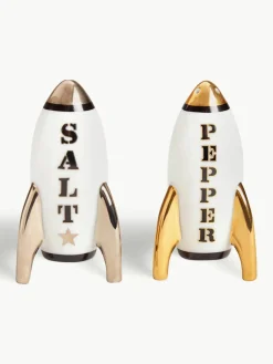 Design zout- en peperstrooier Apollo, vergulden, set van 2^Jonathan Adler Best