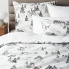 Designer katoenen perkal dekbedovertrek Forest^Westwing Collection Discount