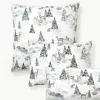 Designer katoenen perkale kussenhoes Forest^Westwing Collection Fashion